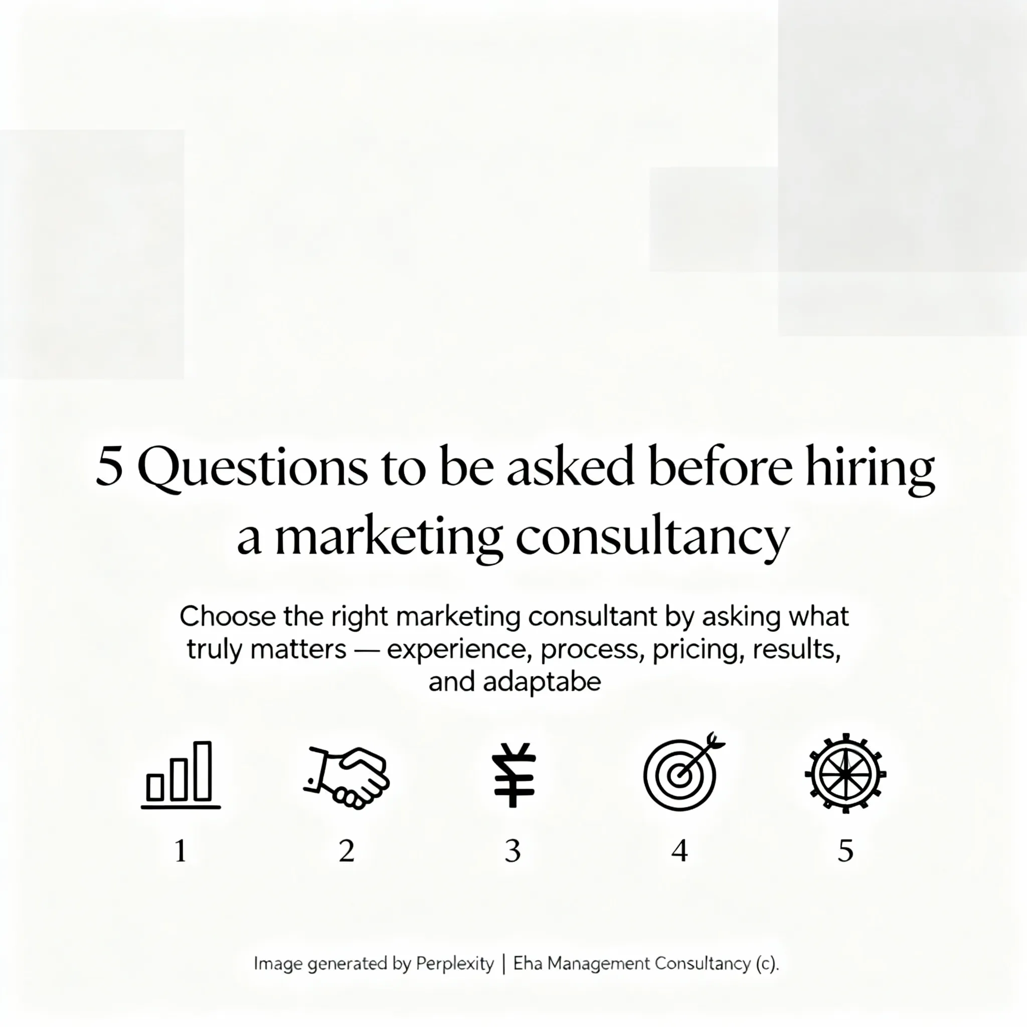 5 questions to engage marketing consultancy