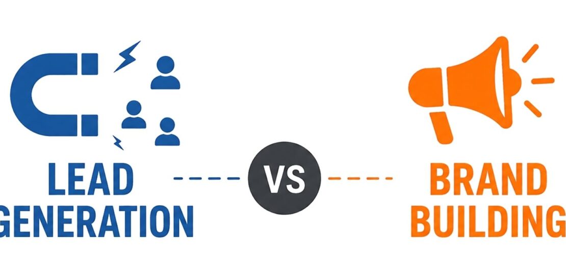 Lead Generation vs Brand Building